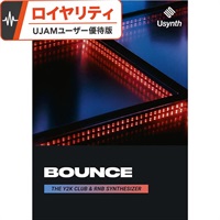 【ユージャムBOUNCE Intro Sale！】Usynth BOUNCE ロイヤリティ - シンセ音源 R&B ヒップホップ Y2Kサウンド シンセプラグイン(オンライン納品)(2時間以内に納品)