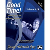 ジェイミー・エバーソルド ジャズプレイアロングブック  VOL.114 「GOOD TIME」【秋のSUPER SALE】