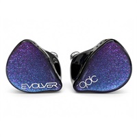 [ご予約商品・10月24日発売予定] EVOLVER - キューディーシー イヤモニ 有線イヤホン IEM ハイブリッド型 2ドライバー 密閉型 QDC-EVOLVER-ID