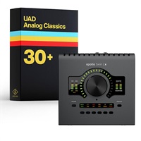 [ご予約商品・10月23日発売予定] [完全台数限定品・リミテッドカラー] Apollo Twin X DUO Gen2 Black Edition with UAD Analog Classics - Thunderboltオーディオインターフェイス ユニバーサルオーディオ UniversalAudio DUO AC Black Edition