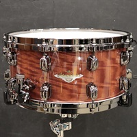 BES1465BA-GAC [Starclassic Bubinga 14''×6.5'' Snare Drum - Figured African Cherry Outer Ply w/Black Nickel Hardware]【店頭展示特価品】