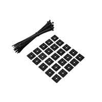 Rockboard Cable Set 50 CableTies & 25 CableTies Holder
