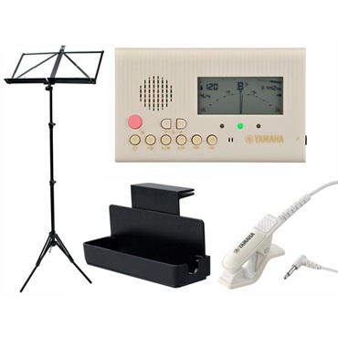 YAMAHA TDM-600BE チューナー メトロノーム 4点セット（TDM-600BE/TM-40IV/MS-RKDX/VIVACE MS-500） 【セットがお買い得!!】