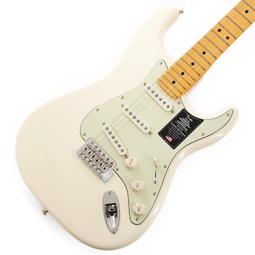 Limited Edition American Professional Classic Stratocaster featuring the Fender Silent System (Olympic White/Maple)