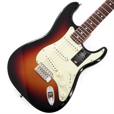 Fender USA Limited Edition American Professional Classic Stratocaster featuring the Fender Silent System (3-Color Sunburst/Rosewood)