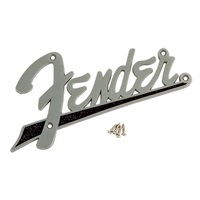 FENDER FLAT AMPLIFIER LOGO BLACK (#0994095000)