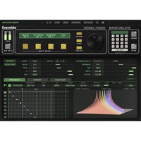 H3000 Band Delays Mk II - マルチバンドディレイ 8バンド ステレオディレイ フィルター パンニング エフェクトプラグイン DTM 音楽制作(オンライン納品)