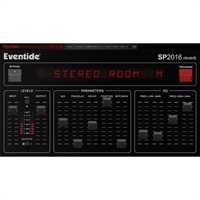 SP2016 Reverb - リバーブプラグイン ビンテージリバーブ プレートリバーブ ルームリバーブ 空間系エフェクト DTM 音楽制作(オンライン納品)
