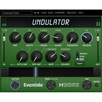 Undulator - モジュレーショントレモロプラグイン ディレイ フィードバック AM/FM変調 リズムエフェクト ギター シンセ DTM 音楽制作(オンライン納品)