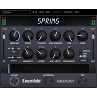 Spring - スプリングリバーブプラグイン ビンテージリバーブ トレモロ ギターエフェクト サーフロック ロカビリー DTM 音楽制作(オンライン納品)