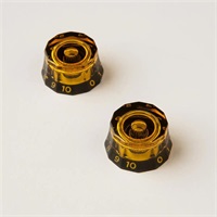 Lampshade Knobs (Amber/Black ? Metric Shaft)