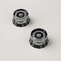 Lampshade Knobs (Clear/Black ? Metric Shaft)