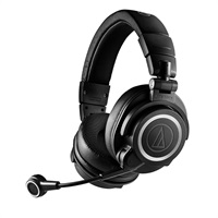 [ご予約商品・10月30日発売予定] ATH-M50xSTS-WL - オーディオテクニカ ヘッドセット ワイヤレス コンデンサーマイク カーディオイド 単一指向性 ヘッドホン ATHM50xSTSWL