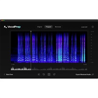 [アンタレスホリデーシーズン先取りキャンペーン！]Vocal Prep - AIボーカルノイズ除去 ボーカルクリーンアップ ノイズリダクション ヒスノイズ除去 音声編集 レコーディング DTM プラグイン(オンライン納品)