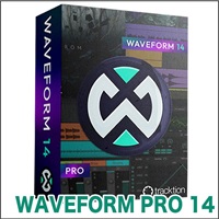 Waveform Pro 14 - DAW 作曲 録音 ミックス 音楽制作ソフト AIアシスタント MIDI編集 サラウンド対応(オンライン納品)(2時間以内に納品)