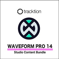 Waveform Pro 14 + Studio Content Bundle - DAW 音楽制作ソフト AIアシスタント搭載 シンセサイザー音源 バンドル サウンドデザイン DTM(オンライン納品)(2時間以内に納品)