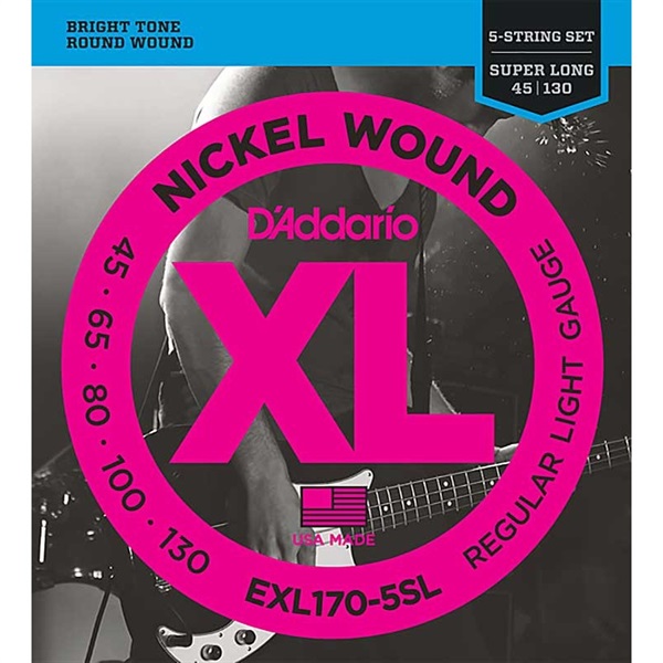 XL Nickel Round Wound EXL170-5SLの商品画像