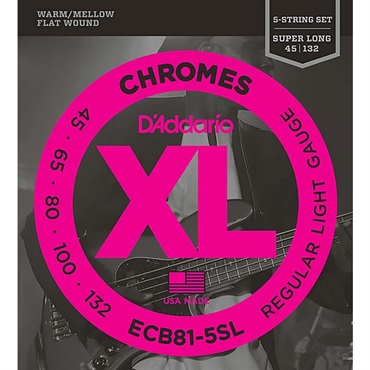 Chromes Flat Wound ECB81-5SL