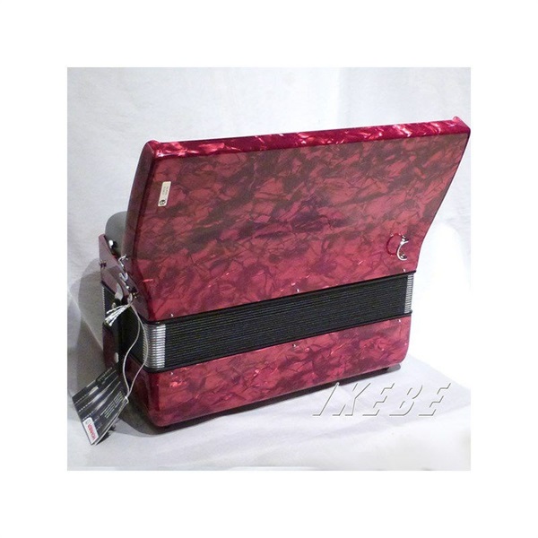 Hohner HOHNER ホーナー アコーディオン 入門向け ピアノ式 37鍵盤 中型 Bravo III 80 RED【カラー：レッド】 画像3