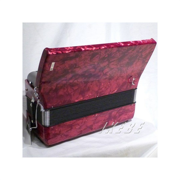 Hohner HOHNER ホーナー アコーディオン 入門向け ピアノ式 41鍵盤 大型 Bravo III 120 RED カラー：レッド 画像2