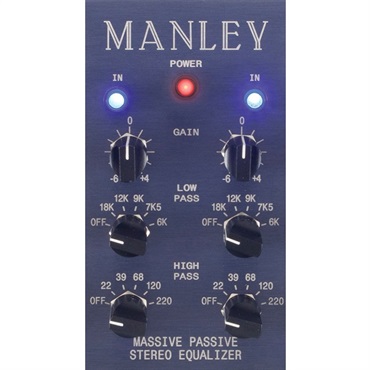 MANLEY MASSIVE PASSIVE STEREO TUBE EQ(ステレオイコライザー)【国内正規品】(国内正規品・納期別途ご案内)(マンレイ) 画像2