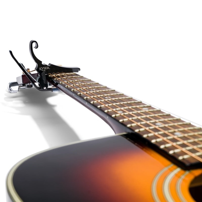 Kyser KG6BA [QUICK-CHANGE CAPO] (BLACK) 画像2