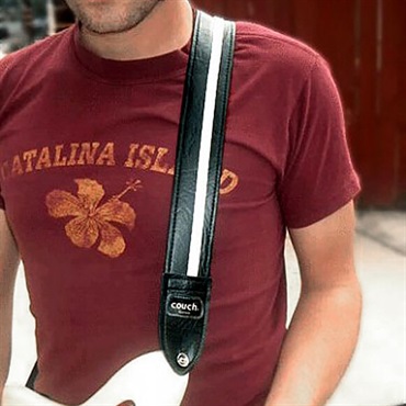 Couch Guitar Strap Racer X Black/White 画像6