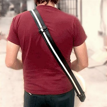 Couch Guitar Strap Racer X Black/White 画像7
