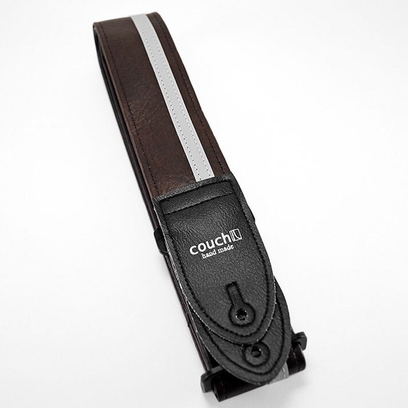 Couch Guitar Strap Racer X Brown/White 画像5
