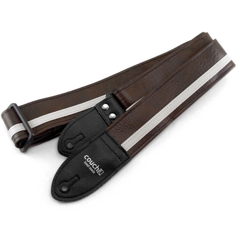 Couch Guitar Strap Racer X Brown/White 画像6