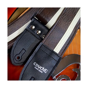 Couch Guitar Strap Racer X Brown/White 画像7