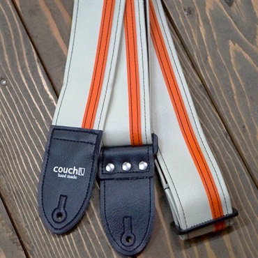 Couch Guitar Strap Racer X White/Orange 画像4
