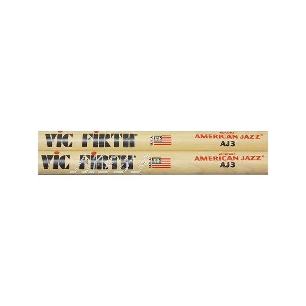 VIC FIRTH VIC-AJ3 [American Jazz / Hickory] 画像1