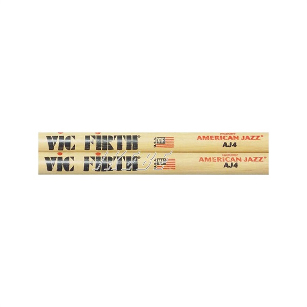 VIC FIRTH VIC-AJ4 [American Jazz / Hickory] 画像1