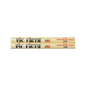VIC FIRTH VIC-AJ6 [American Jazz / Hickory] 画像1