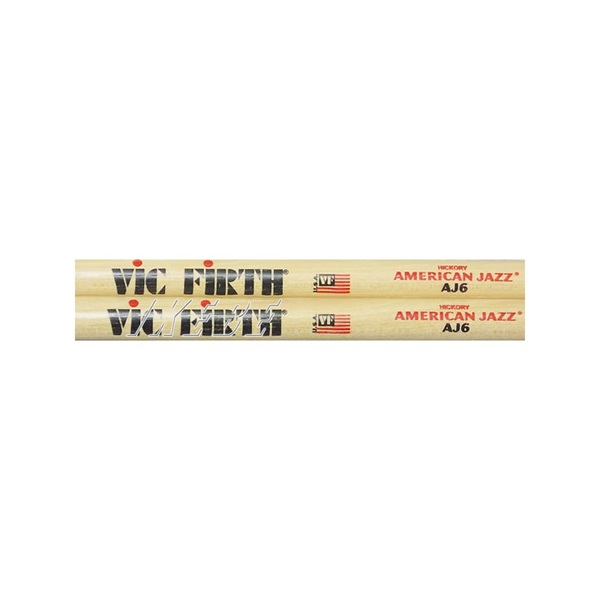 VIC FIRTH VIC-AJ6 [American Jazz / Hickory] 画像1