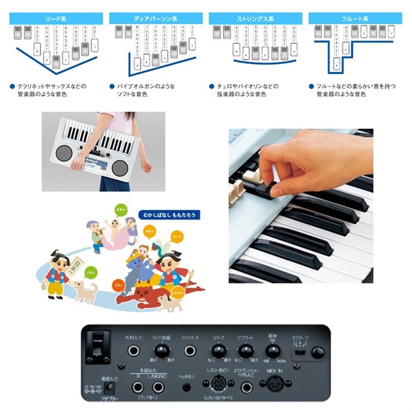 HAMMOND ハモンドJr.2スクエア(HEK-3) |イケベ楽器店