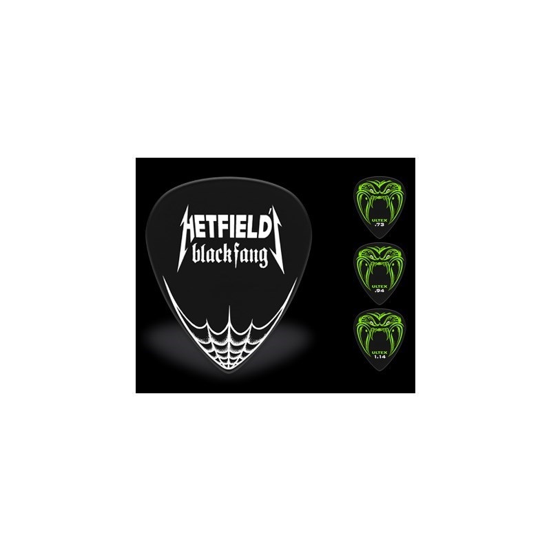 Dunlop (Jim Dunlop) HETFIELD'S Black Fang PICK (0.94mm) 画像3