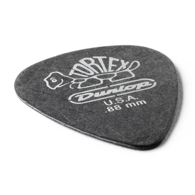 Dunlop (Jim Dunlop) 488R Tortex Pitch Black Gold Standard (0.88mm) 画像1