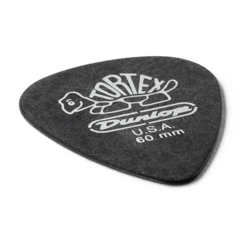 Dunlop (Jim Dunlop) 488R Tortex Pitch Black Gold Standard (0.60mm) 画像1