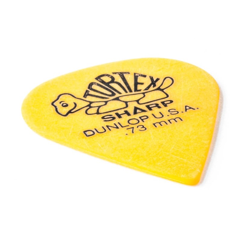 Dunlop (Jim Dunlop) 412R Tortex Sharp Picks (0.73mm/イエロー) 画像2