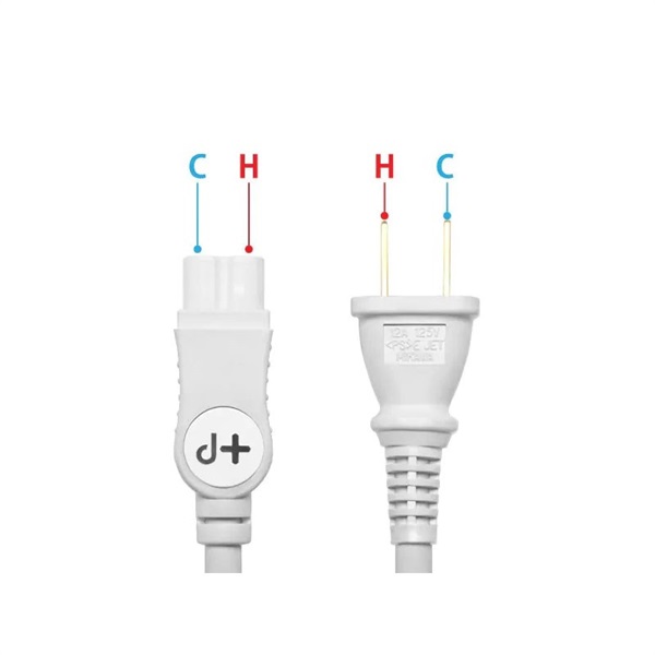 Oyaide d+ Power Cable C7(1.8m) 画像1