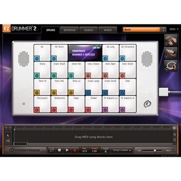 TOONTRACK EZX THE NUMBER 1 HITS 【EZ DRUMMER拡張音源】(オンライン納品)(2時間以内に納品) 画像1