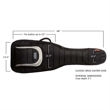 MONO M80 Electric Bass Case， Black [M80-EB-BLK] 画像4