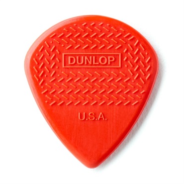 Dunlop (Jim Dunlop) 471N MAX GRIP JAZZ III Pick (ナイロン・レッド) 画像2