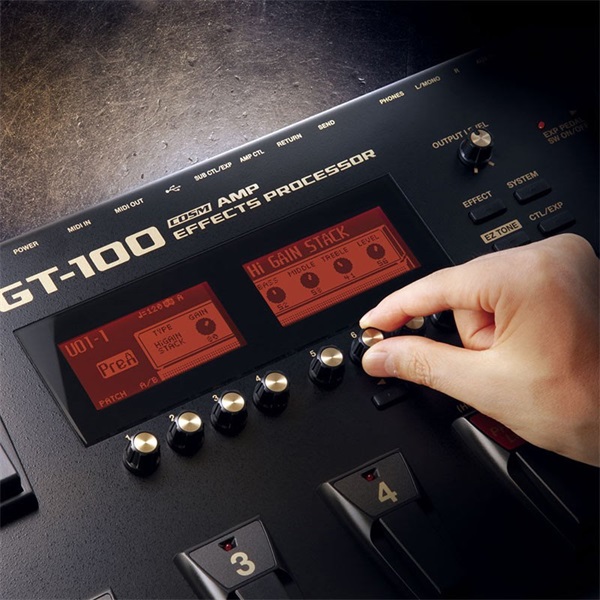 BOSS GT-100 ver.2 [COSM Amp Effects Processor] ｜イケベ楽器店