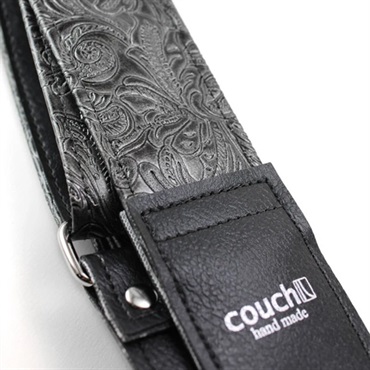 Couch Guitar Strap Black Graphite Western 画像3