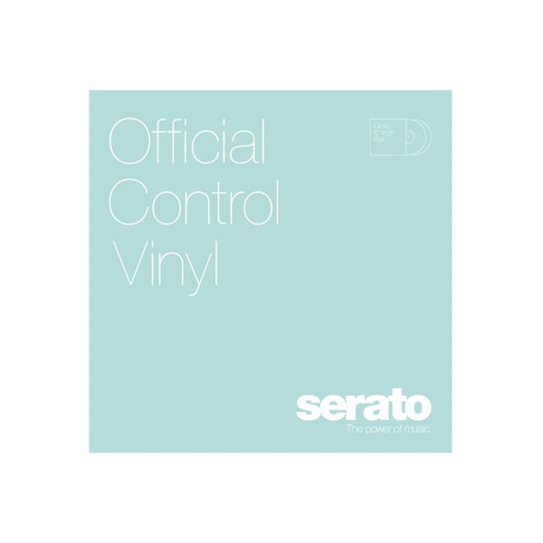 serato 12 Serato Control Vinyl [Glow In The Dark] 2枚組 セラート コントロール バイナル SCV-PF-GID-2 (12インチサイズ) 画像2