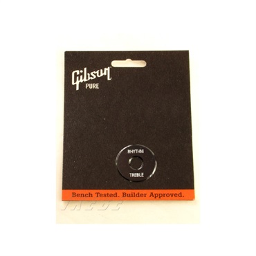 Gibson Toggle Switch Washer (Black， White Imprint)[PRWA-020] 画像1