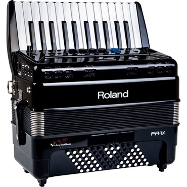 Roland 【台数限定・専用キャリングバッグ付！】FR-1X BK ブラック ローランド Vアコーディオン ピアノ式 26鍵盤 画像1